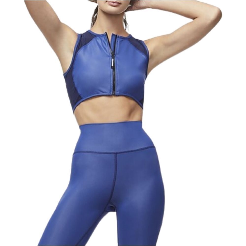 Good American Power Sport Bra in Blue Womens Size 0